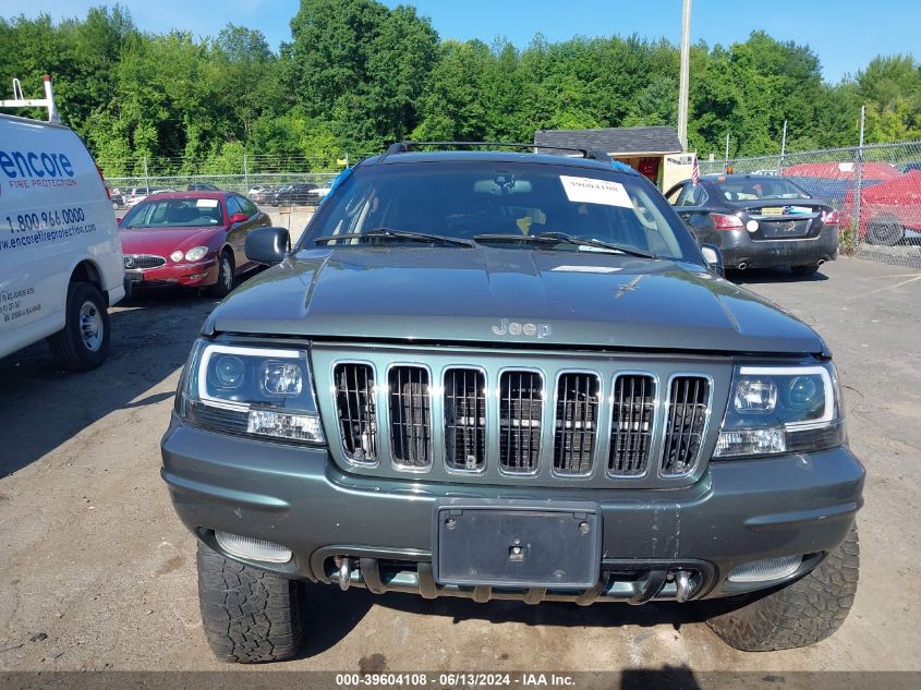 2003 Jeep Grand Cherokee Limited VIN: 1J8GW58J33C501502 Lot: 39604108