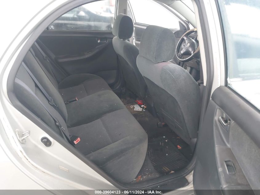 2003 Toyota Corolla S VIN: 1NXBR32E43Z044343 Lot: 39604123