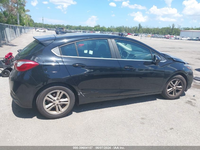 2017 Chevrolet Cruze Lt Auto VIN: 3G1BE6SMXHS589679 Lot: 39604157