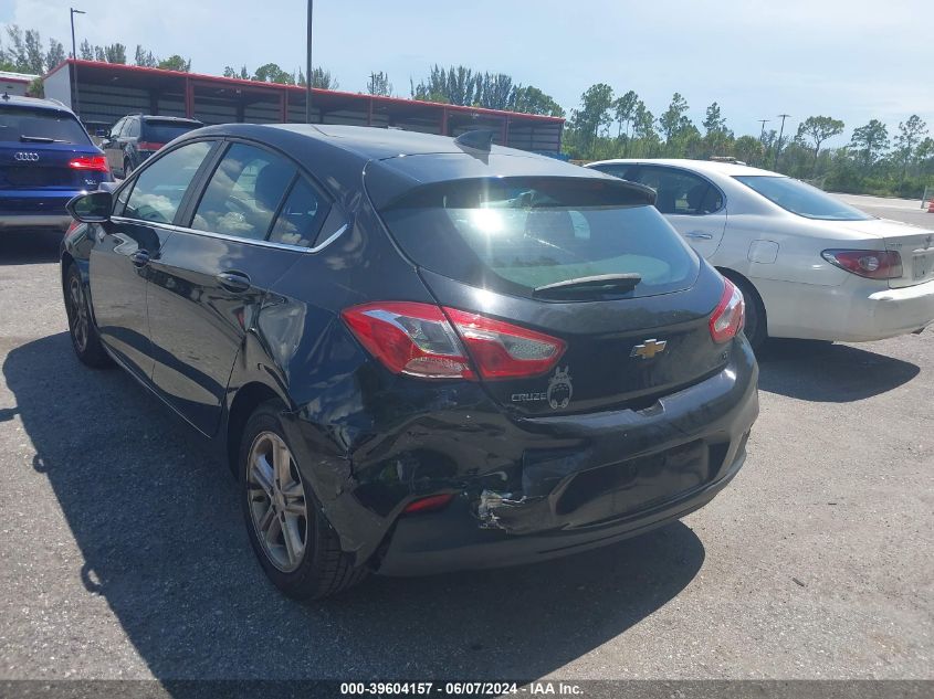 2017 Chevrolet Cruze Lt Auto VIN: 3G1BE6SMXHS589679 Lot: 39604157