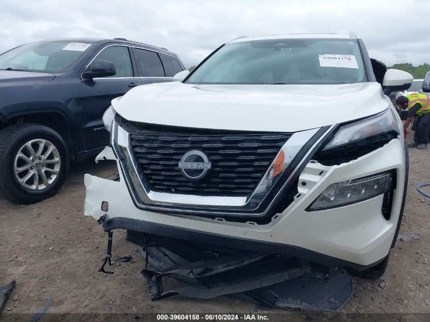 2022 Nissan Rogue Sv Intelligent Awd VIN: 5N1BT3BB3NC707143 Lot: 39604158