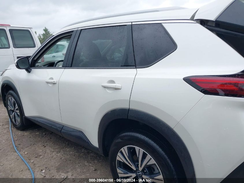 2022 Nissan Rogue Sv Intelligent Awd VIN: 5N1BT3BB3NC707143 Lot: 39604158