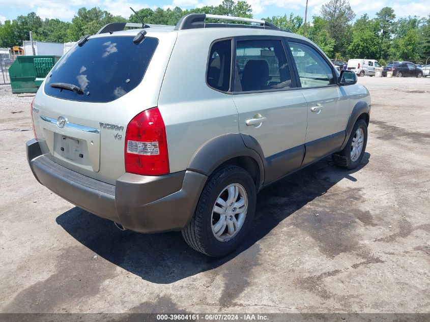 2006 Hyundai Tucson Gls/Limited VIN: KM8JN12DX6U367979 Lot: 39604161