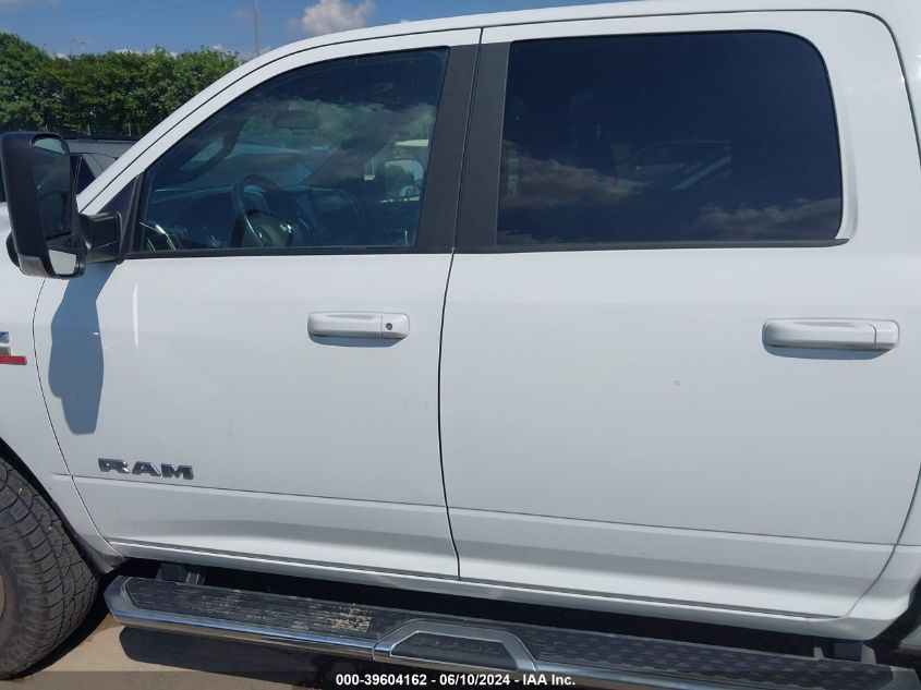 2022 Ram 2500 Big Horn/Lone Star VIN: 3C6UR5JL2NG365500 Lot: 39604162