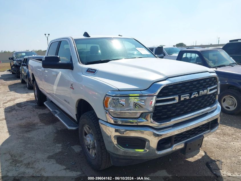 2022 Ram 2500 Big Horn/Lone Star VIN: 3C6UR5JL2NG365500 Lot: 39604162