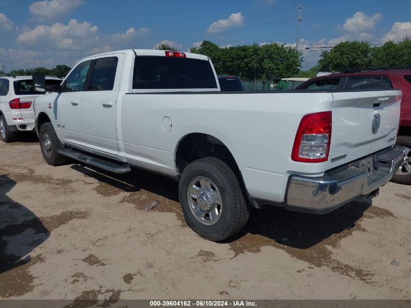 2022 Ram 2500 Big Horn/Lone Star VIN: 3C6UR5JL2NG365500 Lot: 39604162