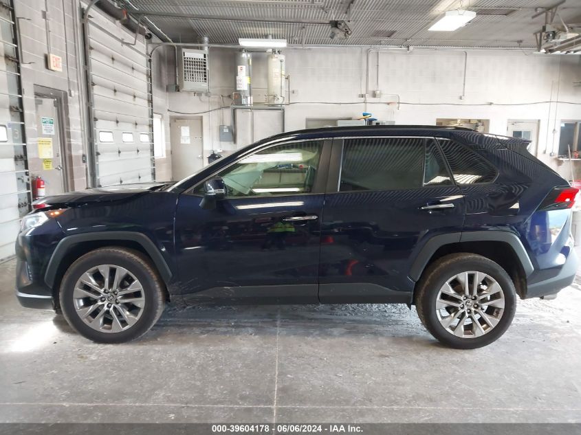 2021 Toyota Rav4 Limited VIN: JTMN1RFV9MD077894 Lot: 39604178