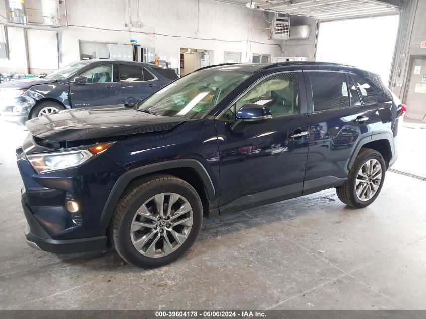 2021 Toyota Rav4 Limited VIN: JTMN1RFV9MD077894 Lot: 39604178