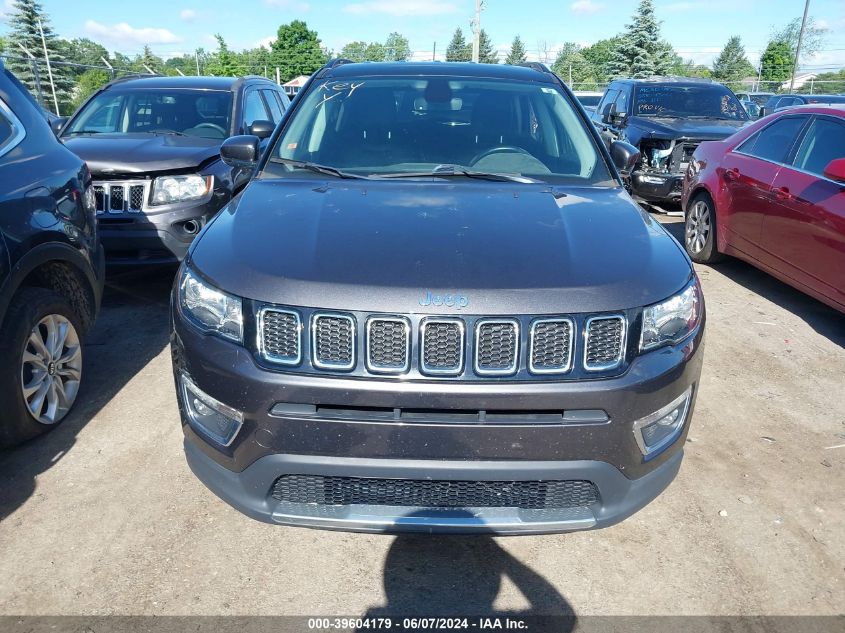 2019 Jeep Compass Limited 4X4 VIN: 3C4NJDCB6KT666258 Lot: 39604179