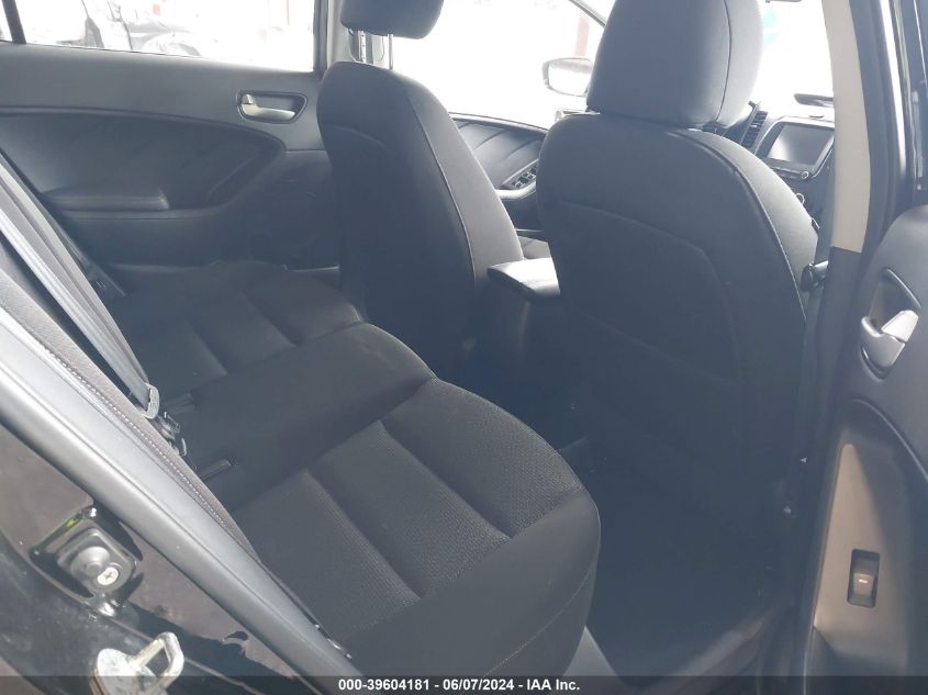 2018 Kia Forte Lx VIN: KNAFK5A82J5743735 Lot: 39604181