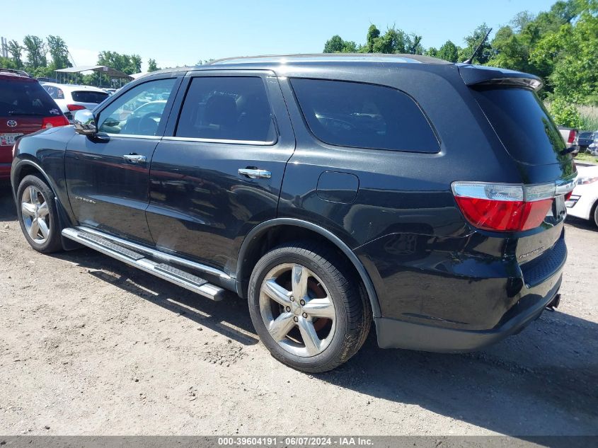 2013 Dodge Durango Citadel VIN: 1C4SDJET6DC637923 Lot: 39604191