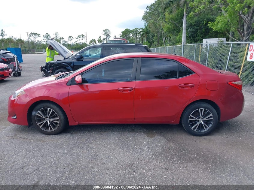 2017 Toyota Corolla Le VIN: 2T1BURHE3HC754254 Lot: 39604192