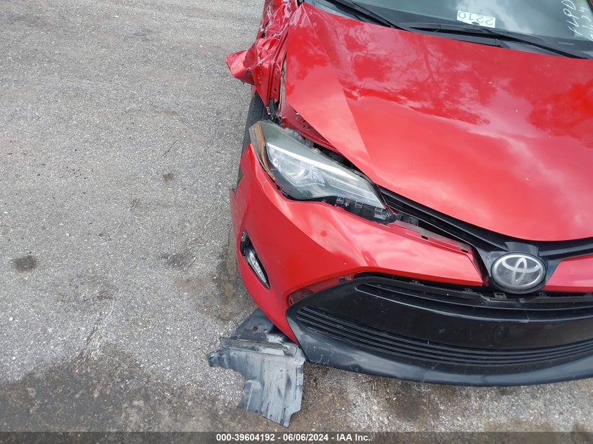 2017 Toyota Corolla Le VIN: 2T1BURHE3HC754254 Lot: 39604192