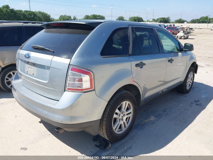 2007 Ford Edge Se VIN: 2FMDK36C07BA46267 Lot: 39604193