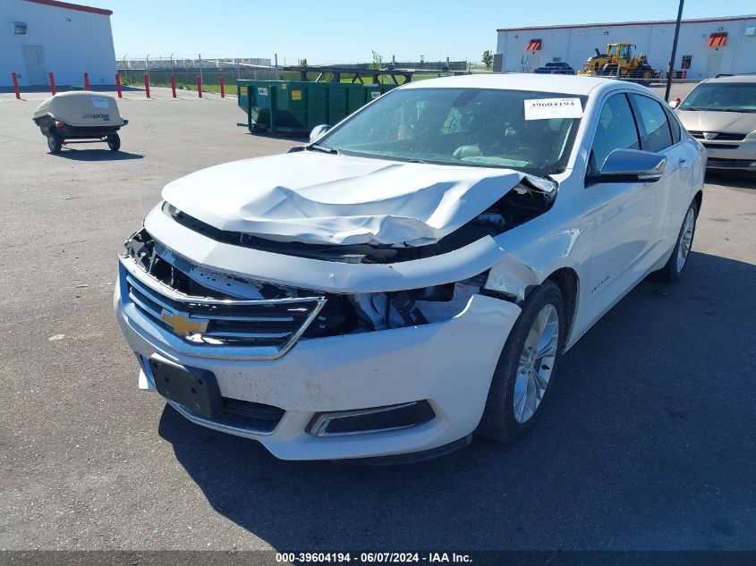 2014 Chevrolet Impala 2Lt VIN: 2G1125S36E9212409 Lot: 39604194