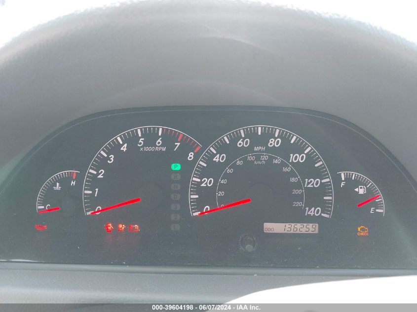 2005 Toyota Camry Le VIN: 4T1BE32K05U970856 Lot: 39604198