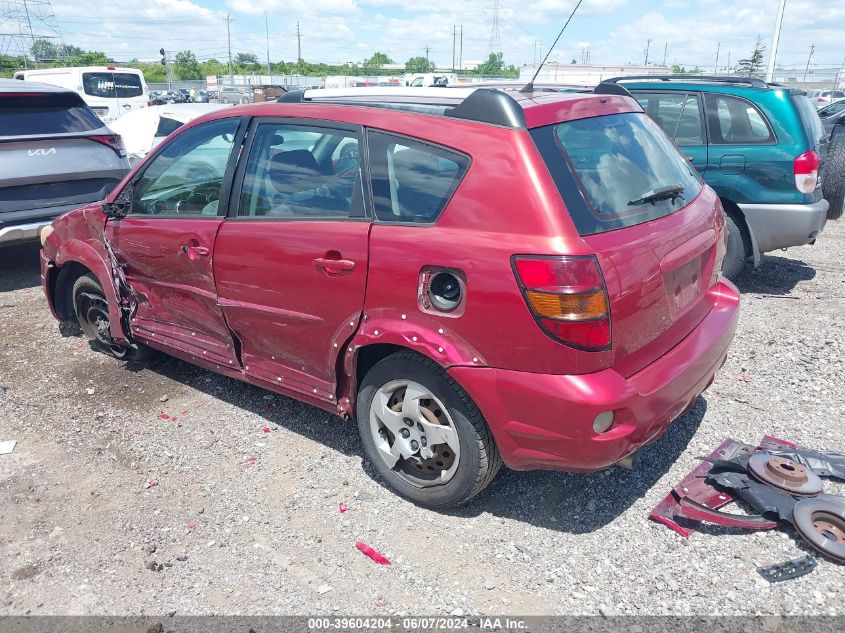 2005 Pontiac Vibe VIN: 5Y2SL63825Z419703 Lot: 39604204