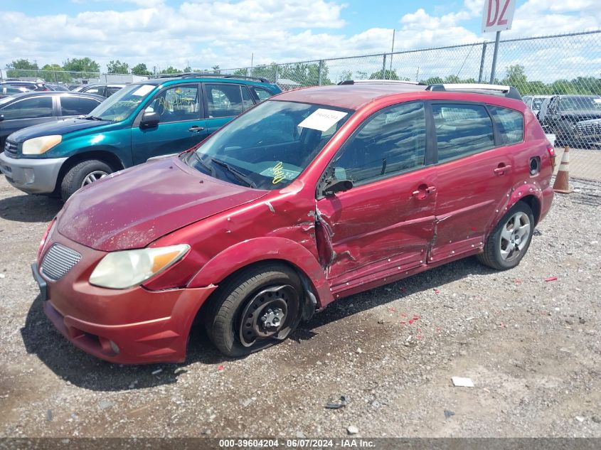 2005 Pontiac Vibe VIN: 5Y2SL63825Z419703 Lot: 39604204