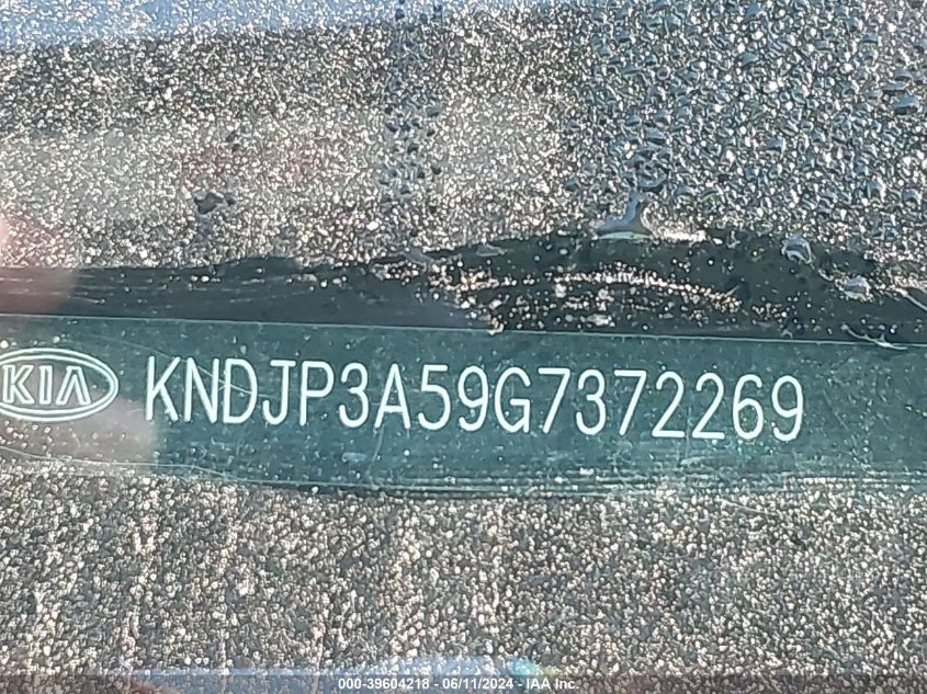 2016 KIA SOUL + - KNDJP3A59G7372269