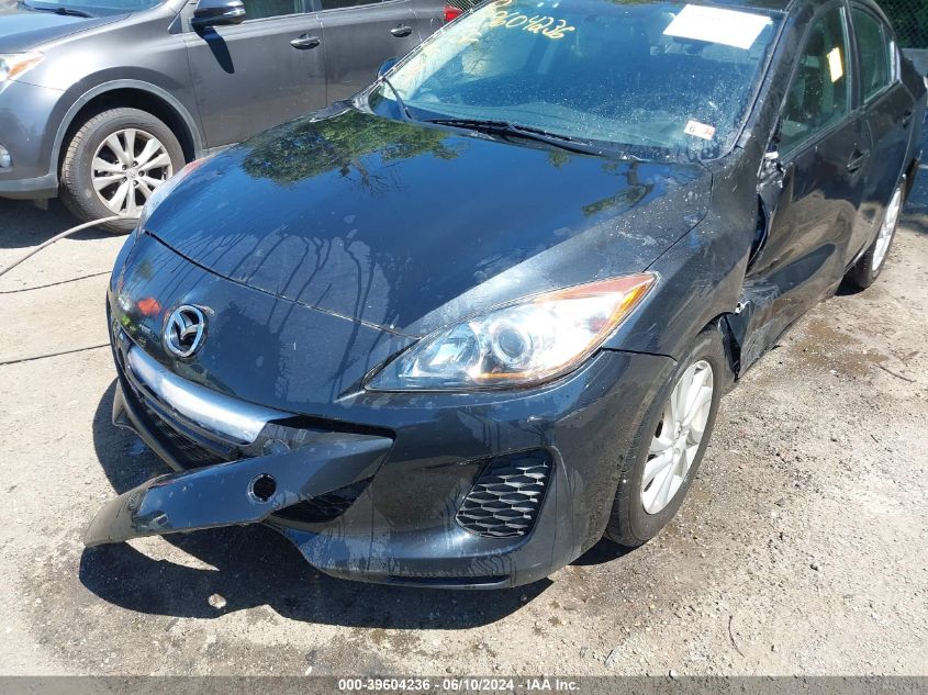 2012 Mazda Mazda3 I Touring VIN: JM1BL1V83C1605424 Lot: 39604236