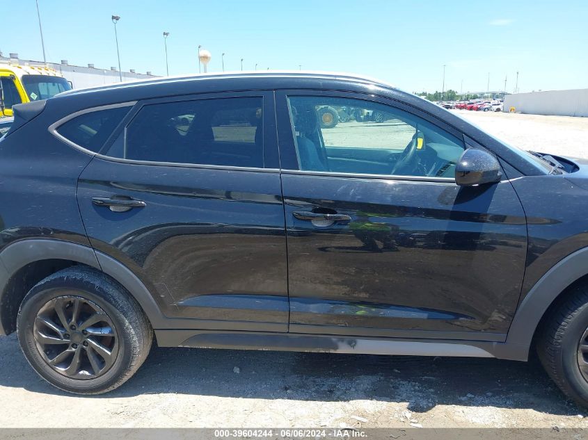 2018 Hyundai Tucson Sel VIN: KM8J33A42JU706181 Lot: 39604244