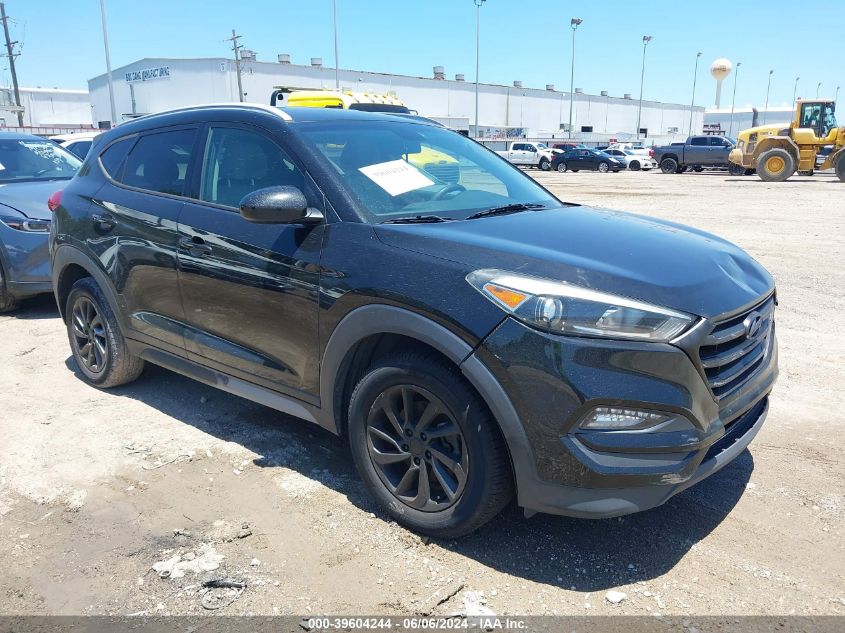 2018 Hyundai Tucson Sel VIN: KM8J33A42JU706181 Lot: 39604244