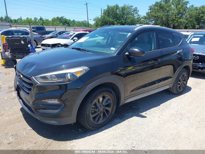 2018 Hyundai Tucson Sel VIN: KM8J33A42JU706181 Lot: 39604244