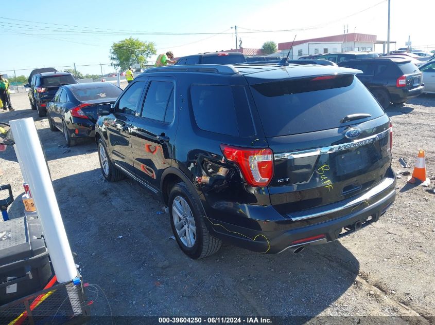 2018 Ford Explorer Xlt VIN: 1FM5K8D88JGB02908 Lot: 39604250