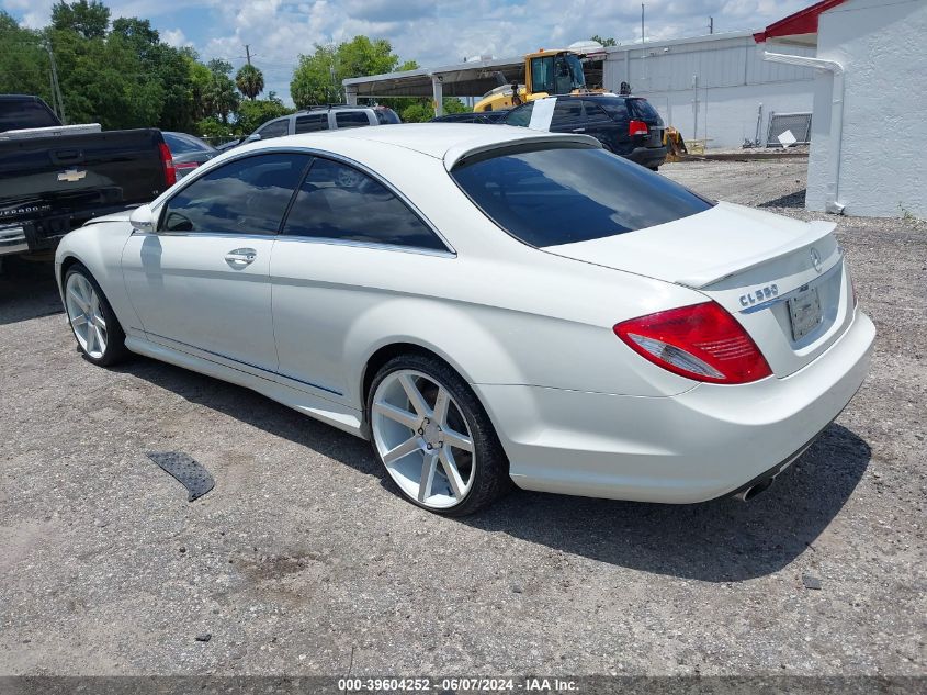 2009 Mercedes-Benz Cl 550 4Matic VIN: WDDEJ86X39A020309 Lot: 39604252