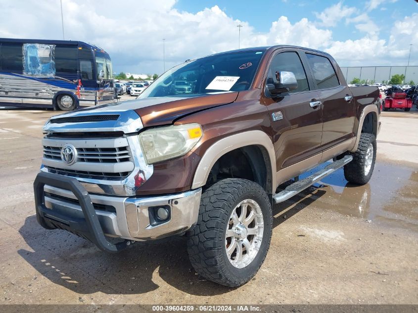 2014 Toyota Tundra 1794 5.7L V8 VIN: 5TFAW5F16EX415886 Lot: 39604259