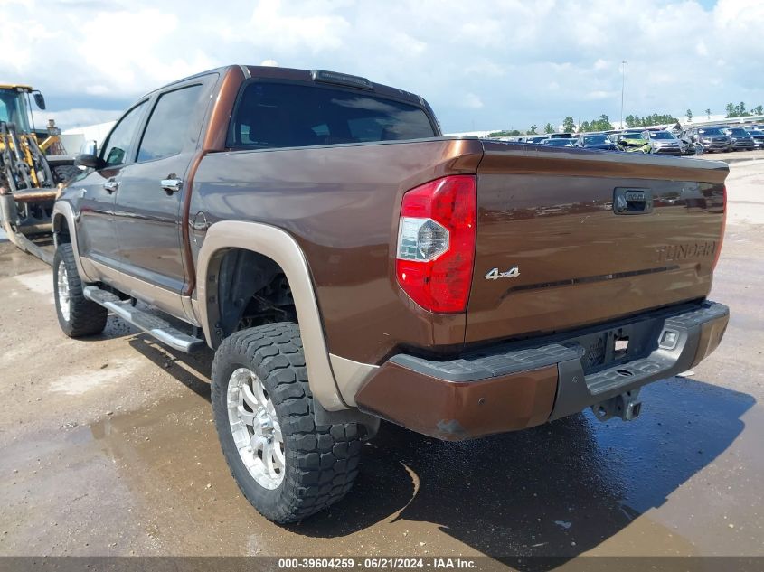 2014 Toyota Tundra 1794 5.7L V8 VIN: 5TFAW5F16EX415886 Lot: 39604259