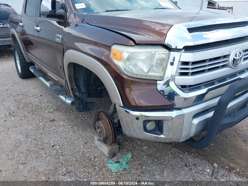 2014 Toyota Tundra 1794 5.7L V8 VIN: 5TFAW5F16EX415886 Lot: 39604259