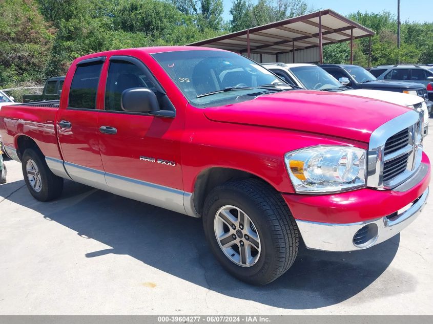 2007 Dodge Ram 1500 Slt VIN: 1D7HA18P47J565563 Lot: 39604277