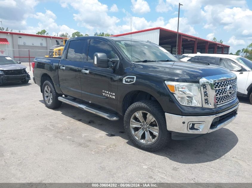 2017 Nissan Titan Sv VIN: 1N6AA1E50HN575755 Lot: 39604282