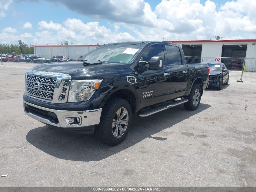 2017 Nissan Titan Sv VIN: 1N6AA1E50HN575755 Lot: 39604282