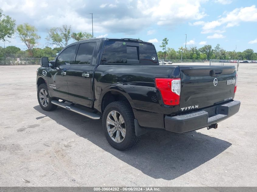 2017 Nissan Titan Sv VIN: 1N6AA1E50HN575755 Lot: 39604282