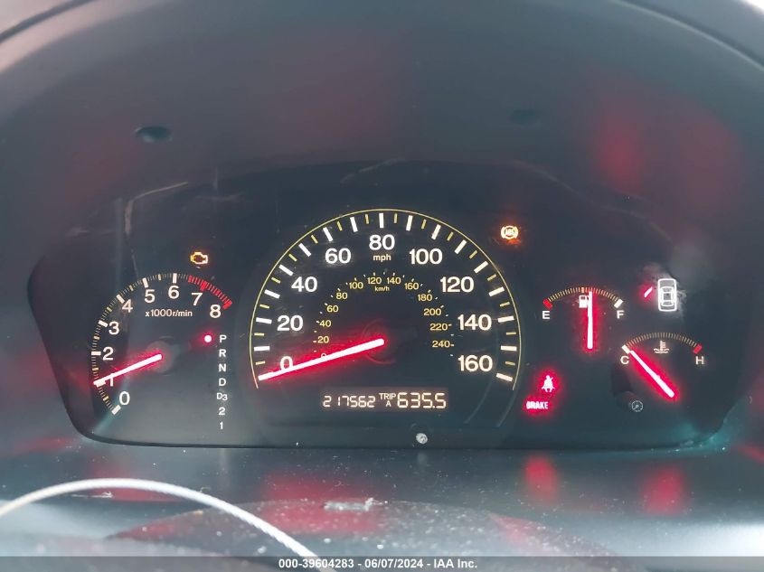 2004 Honda Accord 2.4 Lx VIN: 1HGCM56374A107791 Lot: 39604283