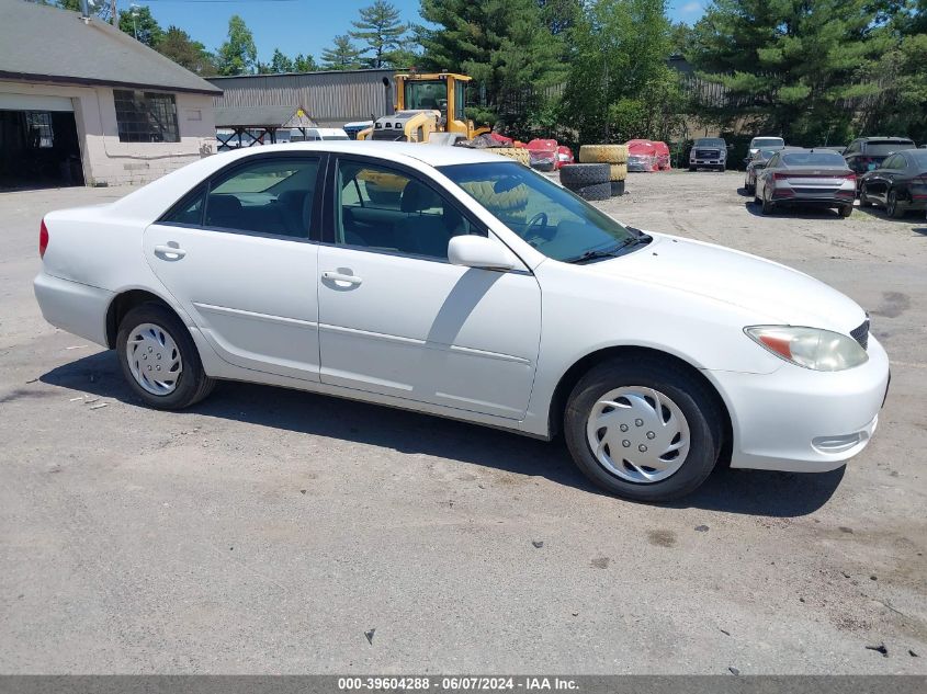 2004 Toyota Camry Le VIN: 4T1BE32K54U289042 Lot: 39604288