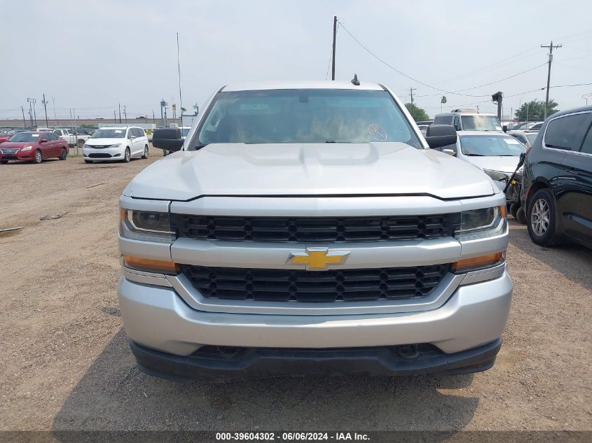 2018 Chevrolet Silverado 1500 Silverado Custom VIN: 3GCPCPEC9JG420158 Lot: 39604302