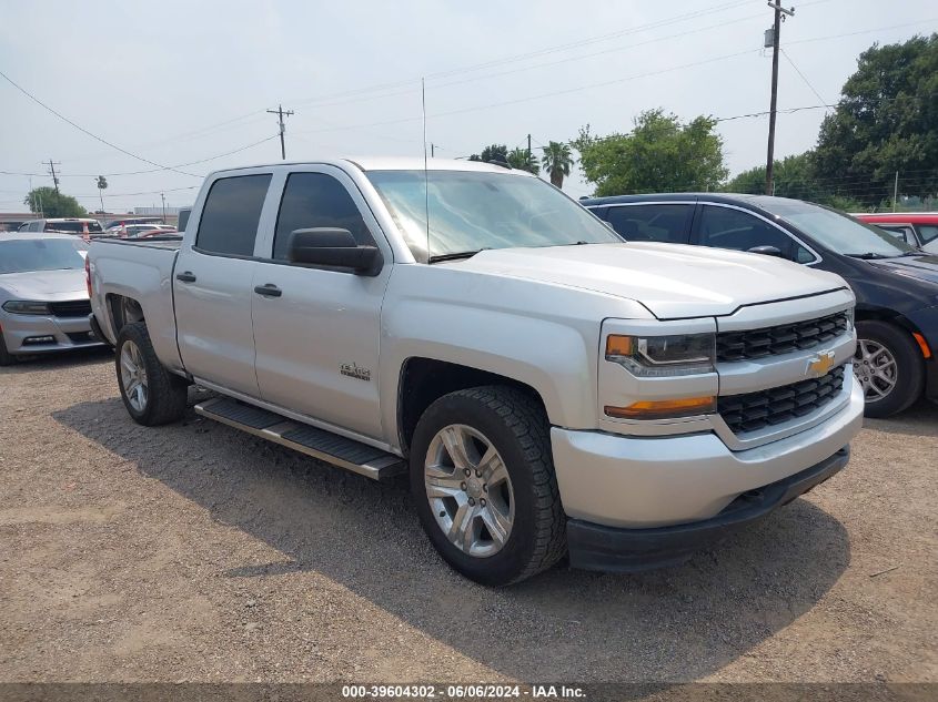 2018 Chevrolet Silverado 1500 Silverado Custom VIN: 3GCPCPEC9JG420158 Lot: 39604302