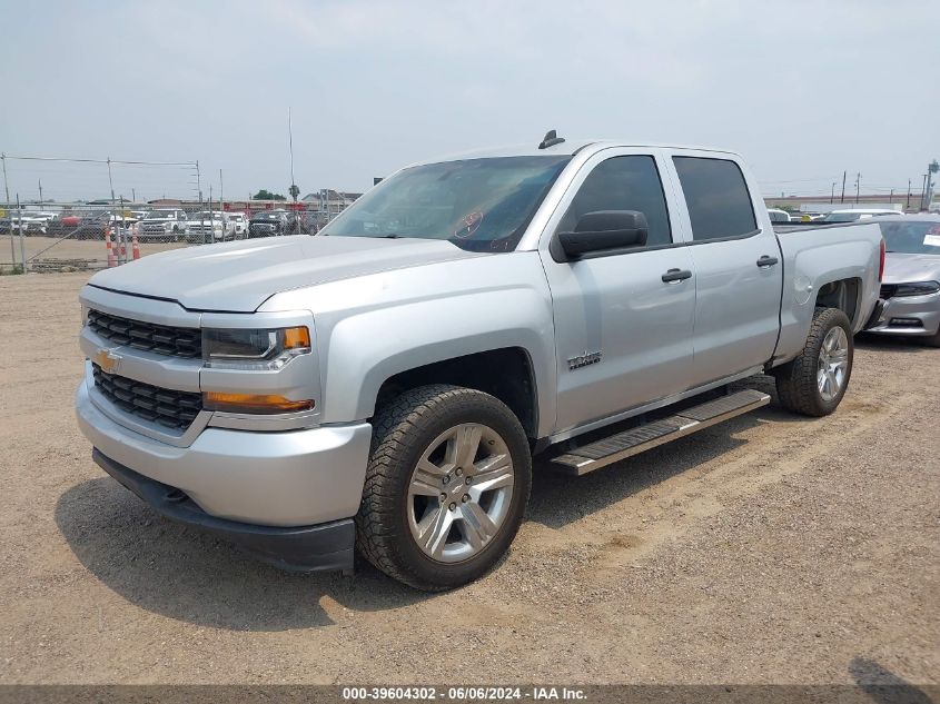 2018 Chevrolet Silverado 1500 Silverado Custom VIN: 3GCPCPEC9JG420158 Lot: 39604302