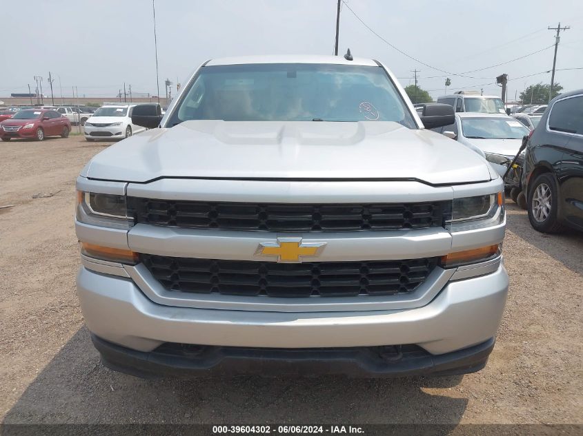 2018 Chevrolet Silverado 1500 Silverado Custom VIN: 3GCPCPEC9JG420158 Lot: 39604302