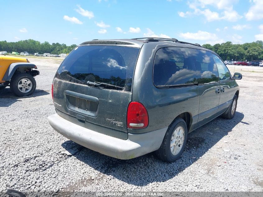 2000 Chrysler Grand Voyager Se VIN: 1C4GJ44G6YB747886 Lot: 39604305