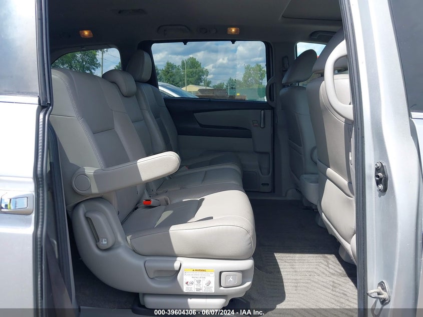 2013 Honda Odyssey Ex-L VIN: 5FNRL5H68DB084158 Lot: 39604306