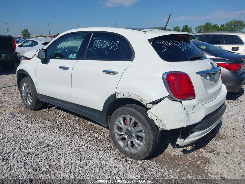 2016 Fiat 500X Easy VIN: ZFBCFYBT0GP330768 Lot: 39604313