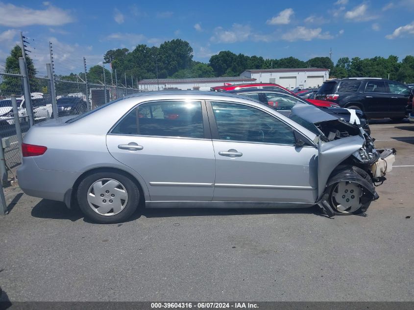 2005 Honda Accord 2.4 Lx VIN: 1HGCM56495A140883 Lot: 39604316
