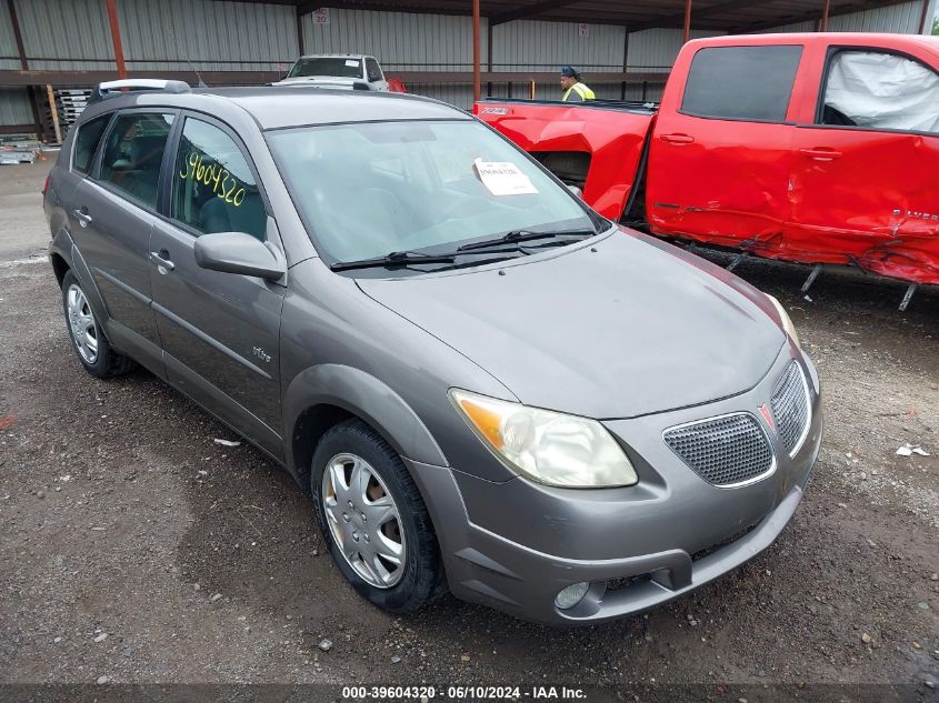 2005 Pontiac Vibe VIN: 5Y2SL63885Z444301 Lot: 39604320