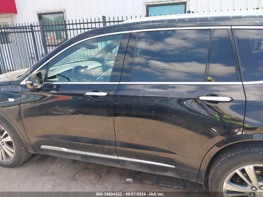 2023 Cadillac Xt6 Awd Premium Luxury VIN: 1GYKPDRS3PZ145498 Lot: 39604322