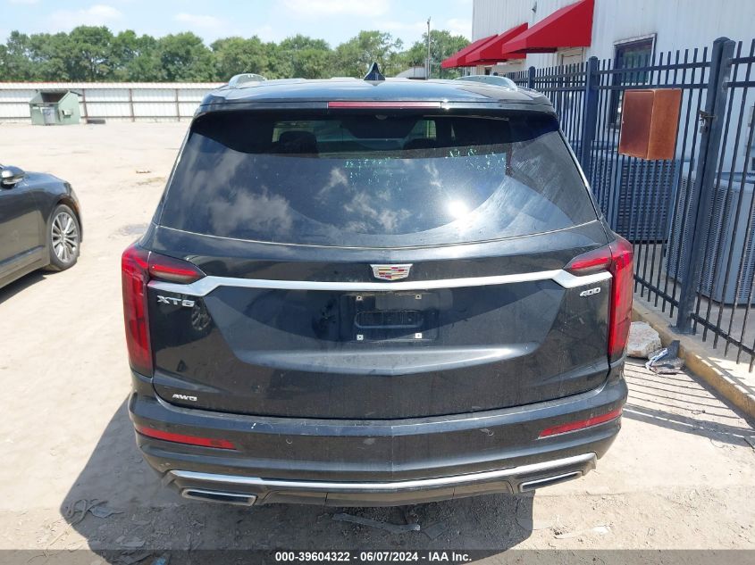 2023 Cadillac Xt6 Awd Premium Luxury VIN: 1GYKPDRS3PZ145498 Lot: 39604322