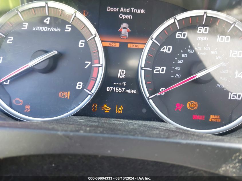 2018 Acura Tlx VIN: 19UUB2F69JA000904 Lot: 39604333